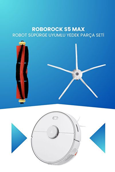 ELECTROLL Set de piese de schimb compatibile cu aspiratorul robot Roborock S5 Max - B