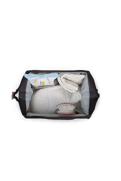 CHILDHOME Geanta de toaleta Baby Necessities Negru