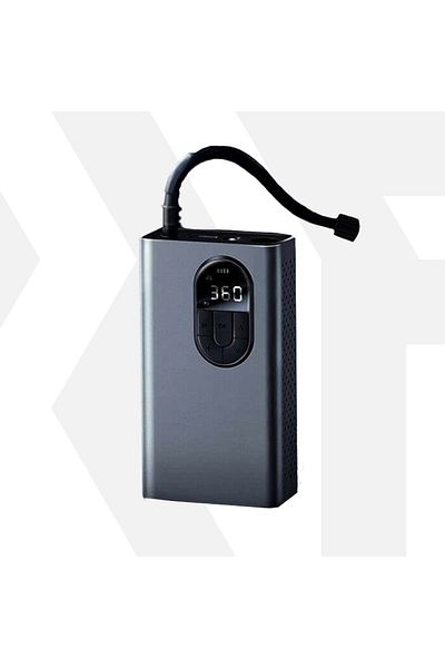 Baseus Compresor Auto Digital Wireless, Cu Acumulator Reîncărcabil, , Mini, Gri - Delistat