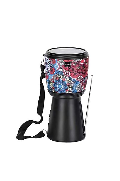 Blasko Boxa Portabila Bluetooth cu Incarcare Solara, Radio FM si Lanterna – Design Darbuka, 10W