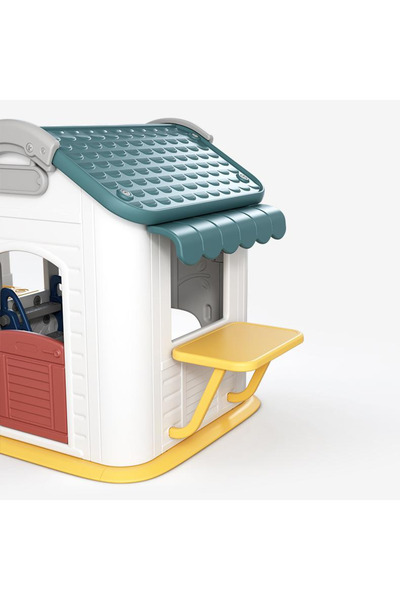 Nichiduta Children's playhouse with swing and slide Toy House