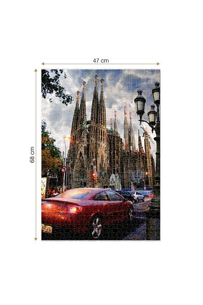 D-Toys Sagrada Familia Puzzle - Adult Puzzle 1000 Pieces - Famous Places