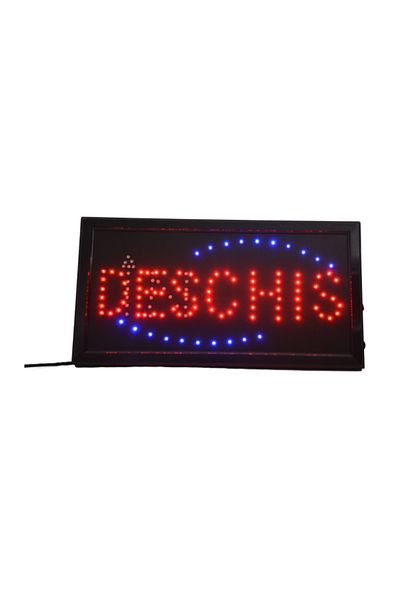 OEM Indicator luminos cu LED - Deschis/Închis, 25 x 48 cm