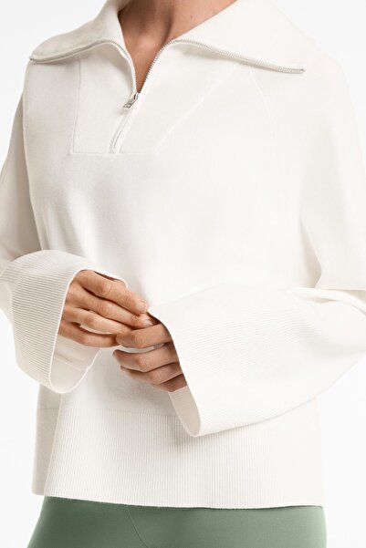 Oysho Knit half-zip jumper