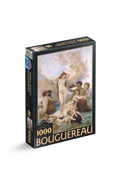 D-Toys William-Adolphe Bouguereau Puzzle - 1000 pieces puzzle by William Adolphe Bouguereau - The Birth of Venus