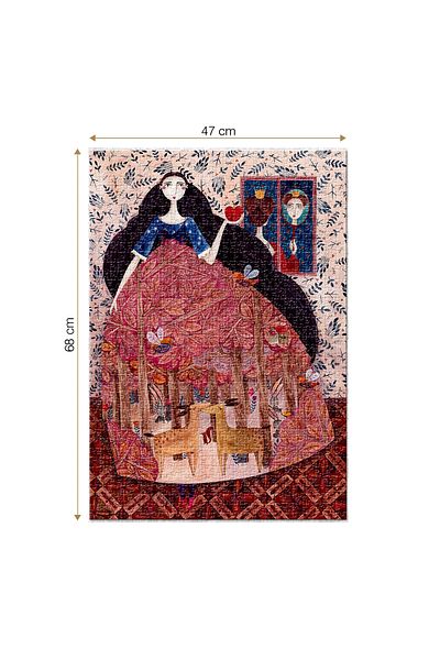 D-Toys Puzzle Kürti Andrea - Adult puzzle 1000 pieces - Snow White/Snow White