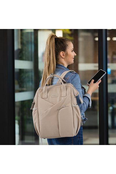Beberoyal MODERN STYLE mother's backpack black 1649