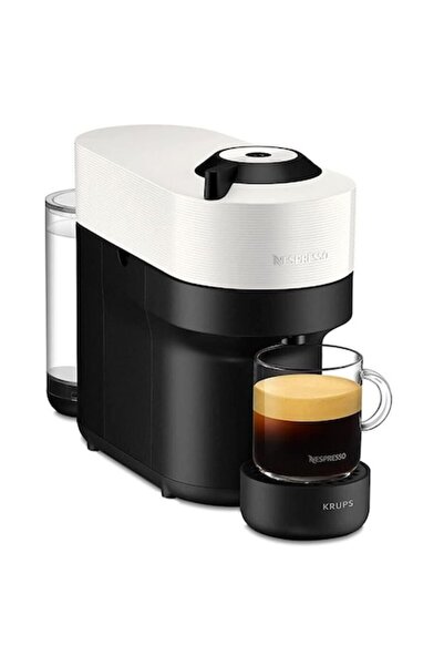 Krups Espressor Vertuo Pop Coconut XN 9201, 1500W, Alimentare Capsule, 0.56 L, Oprire automata Negru