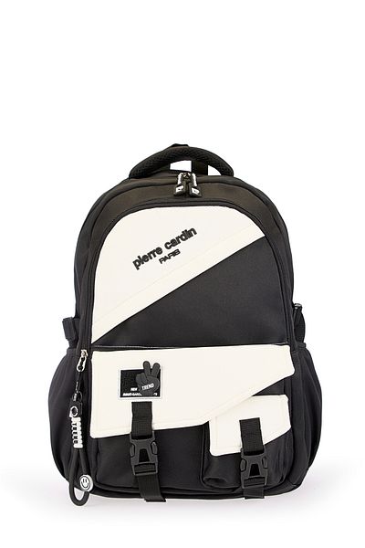 Pierre Cardin Unisex Children's Multi-Eye Backpack School Bag 07Pc303