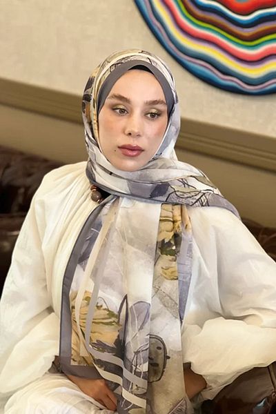 Tesettür Diyarı شال لورينكا بنمط لينا