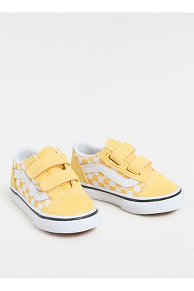 Vans Yellow Baby Boy Leather Walking Shoes Vn0009Rcp1T1-Old Skool V