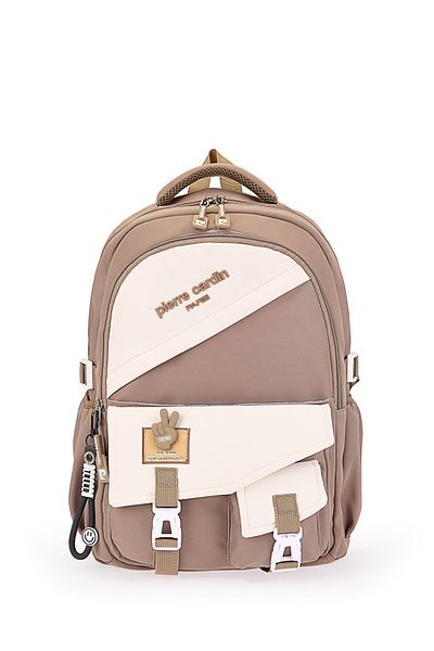 Pierre Cardin Unisex Children's Multi-Eye Backpack School Bag 07Pc303