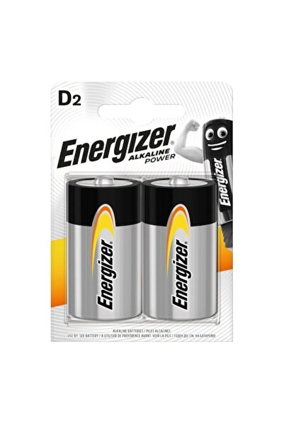 Energizer Set 2 baterii, Energizer, LR20/D, alcaline, 1.5V