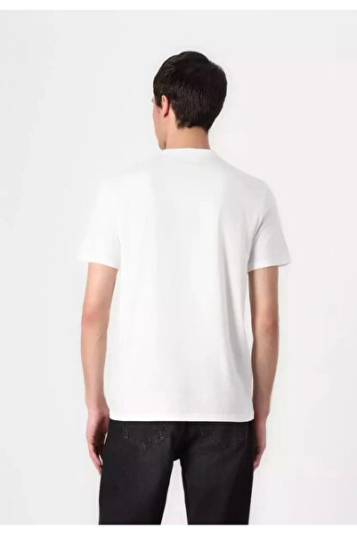 Calvin Klein Ss Graphic Tee Men's White T-Shirt Lv04Rc852G-Yaf