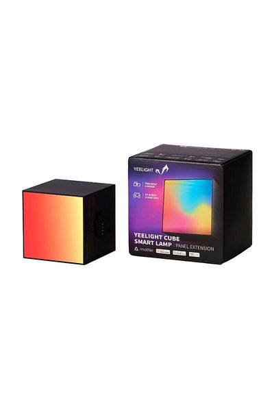 Yeelight Lampă inteligentă Cube, panou, 6,5 W, RGB, wireless