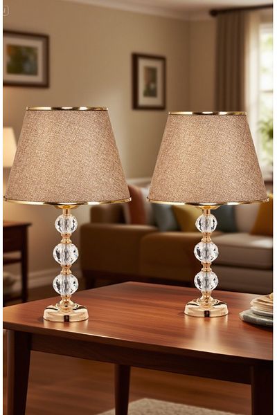 571 Store 2 Pcs Glass Stone Series Table Lamp Shade-Night Lamp - Decor Lighting