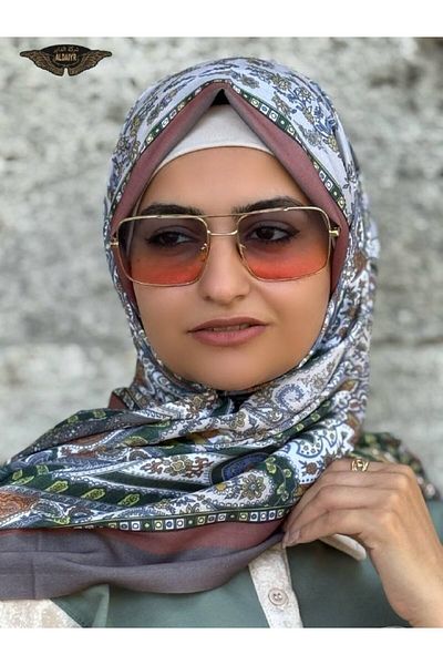 ALDAİR Viscose Pajmera 110 Grams with Pattern Kashmir3