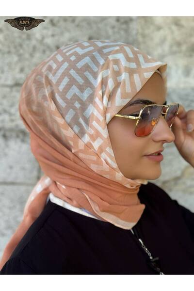 ALDAİR Shawl Chiffon Pattern Double Color