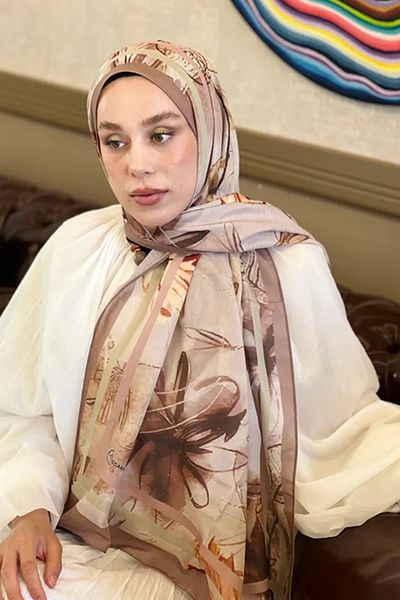Tesettür Diyarı Шал Лина с шарка Лориенка