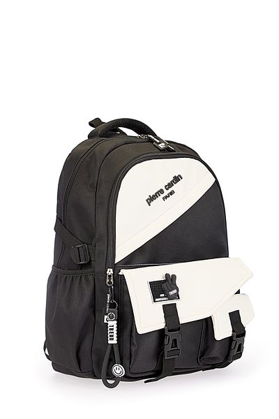 Pierre Cardin Unisex Children's Multi-Eye Backpack School Bag 07Pc303