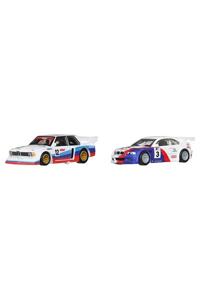 TOYFEST 1:64 HotWheels Premium Car Culture سيارة بي إم دبليو 320 مجموعة 5 و2001 بي إم دبليو M3 GTR