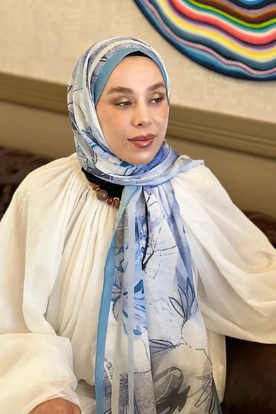 Tesettür Diyarı Şal Lina cu model Lorienka