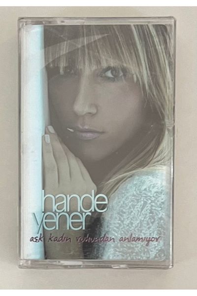 Plakevi İzmir Hande Yener Love Doesn’t Understand the Female Soul Cassette (Original Period Pressing Cassette in Cellophane)