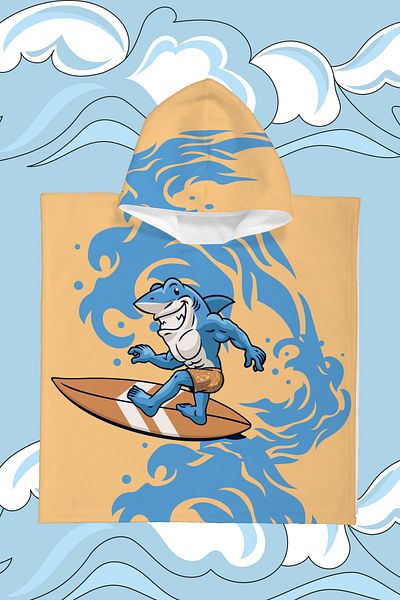 Evdek منشفة الشاطئ للأطفال من King Of Surfing
