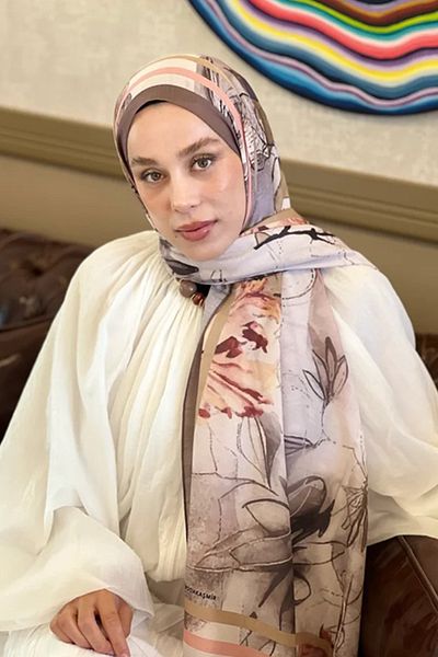 Tesettür Diyarı Шал Лина с шарка Лориенка
