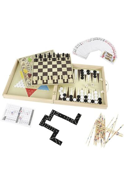 OEM Set jocuri 12 in 1, Sah, Table, Dame, Halma, Multicolor, 6 ani +