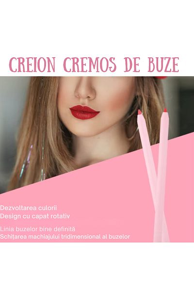OEM Creion de buze cremos – Definiție și intensitate pentru un look perfect COD 27