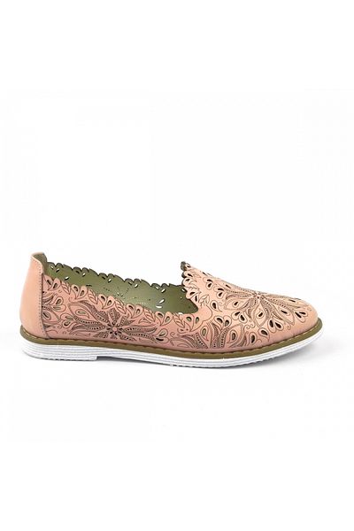 ZAZAMAG Women's casual shoes made of natural leather Estina, pink