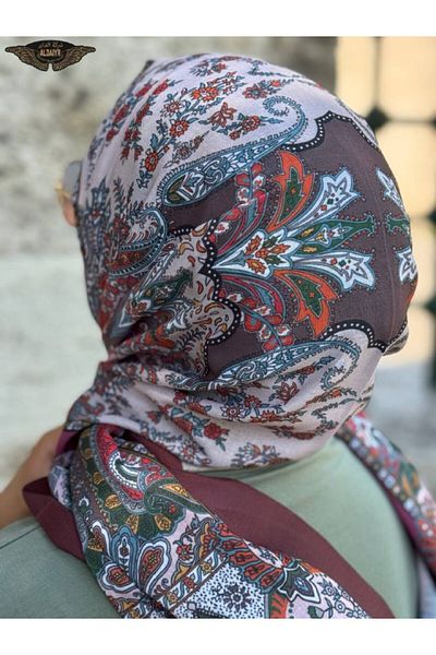 ALDAİR Viscose Pajmera 110 Grams with Pattern Kashmir3