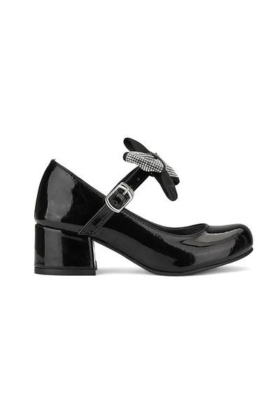 ROCKY SPORT Roz Girl's Stony Buckle Stylish Orthopedic Non-Slip Comfortable Sole Heeled Shoes