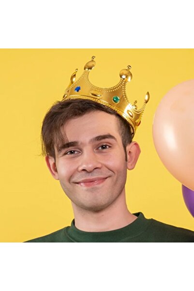 Parti Dükkanım Kral Tacı Gold Renkli