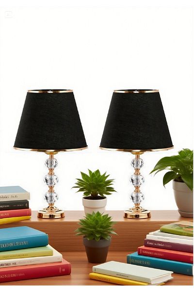 571 Store 2 Pcs Glass Stone Series Table Lamp Shade-Night Lamp - Decor Lighting