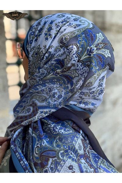 ALDAİR Viscose Pajmera 110 Grams with Pattern Kashmir3