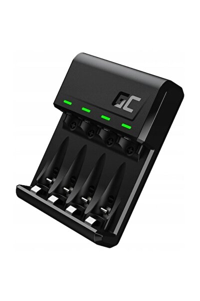 Greencell Încărcător Green Cell VitalCharger pentru baterii reîncărcabile AA/...