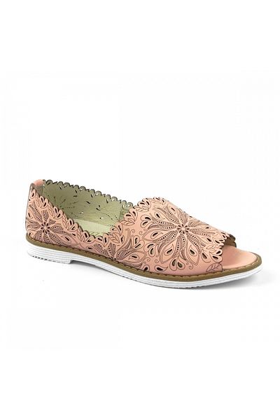 ZAZAMAG Women's casual shoes made of natural leather Romara, pink