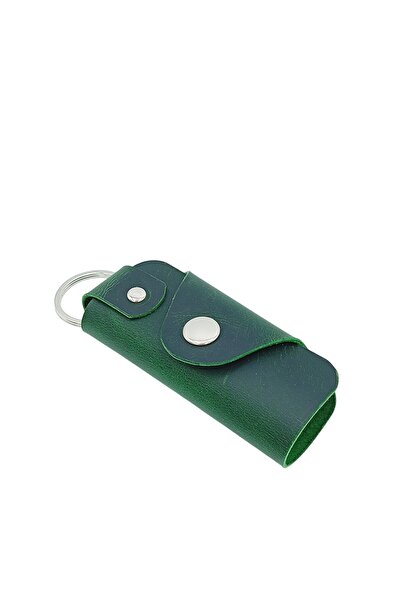 CRONDER سلسلة مفاتيح متعددة مصنوعة يدويًا من الجلد الطبيعي - تصميم للنساء وال...