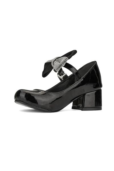 ROCKY SPORT Roz Girl's Stony Buckle Stylish Orthopedic Non-Slip Comfortable Sole Heeled Shoes