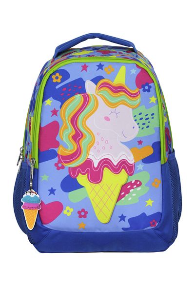 Famebag Ümit Çanta Licensed Ice Cream Unicorn Backpack - Nutrition and Pen Bag Set