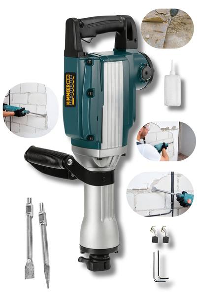 Jetta Power Tools Kimmer Plus Büyük Tip Kırıcı Hilti 16 Kg 3 Metre Kablolu 65mm Bakır Sargılı Motor