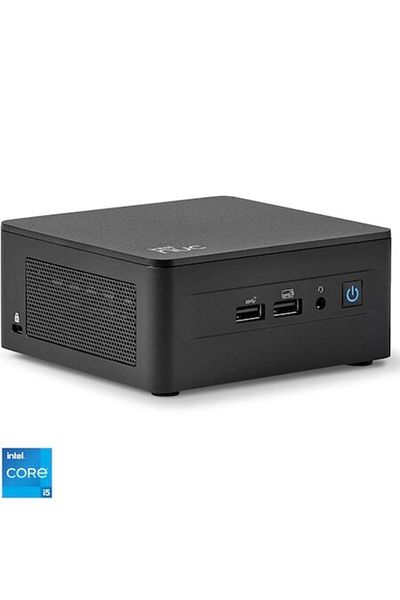 ASUS Mini PC NUC 13 Pro NUC13ANHi5 cu procesor Intel® Core™ i5-1340P până la 4,60 GHz, fără R