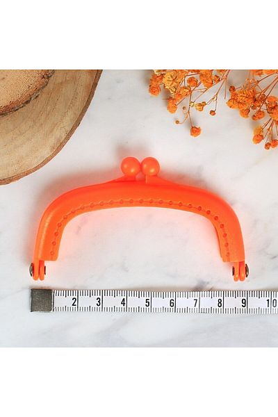 MBB ETİCARET Loren Plastic Wallet Clip-Orange