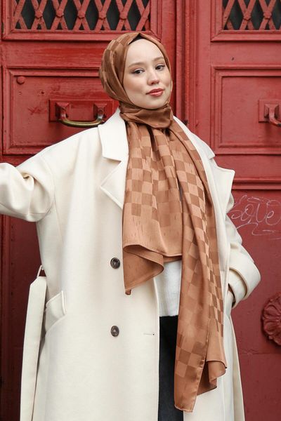 Hint İpek Jacquard Shawl Jakav16-13