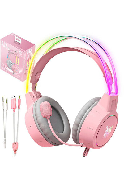 Onikuma Profesyonel Kablolu Mikrofonlu Oyuncu Kulaklığı X15Pro