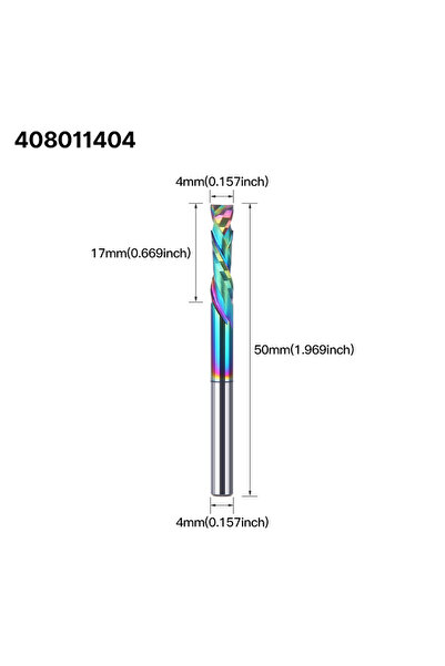 choice2 408011404 HUHAO 5A 3.175/4/5/6 مم ساق قابلة للقطع لأعلى ولأسفل شفرتان...