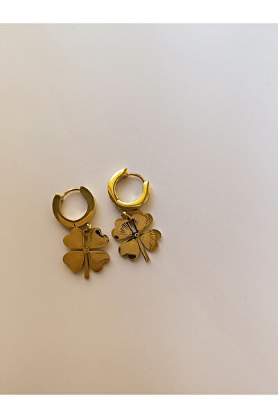 Kudi Four Clover Necklace and Earrings Set