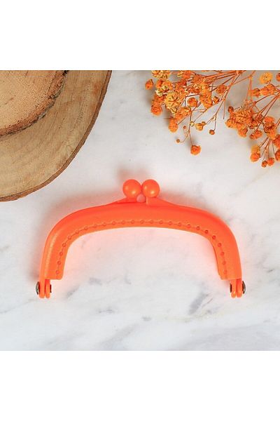 MBB ETİCARET Loren Plastic Wallet Clip-Orange